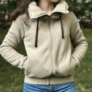 Dover fleece lined tan jacket
